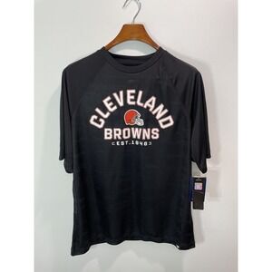 cleveland browns fanatics t shirt Men's Size L NWT BrownsNFL T3276 Hail Mary